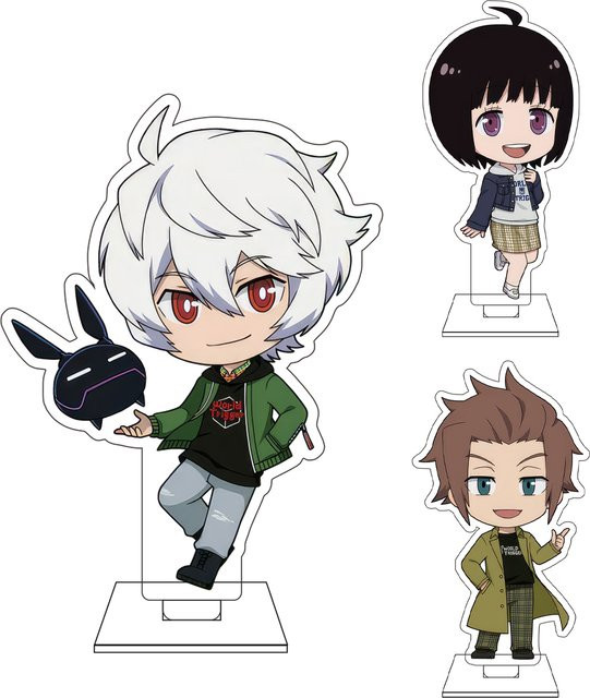 Bandai World Trigger Masamune Kido, Acryl-Figur Standfigur, 10cm - Bild 1