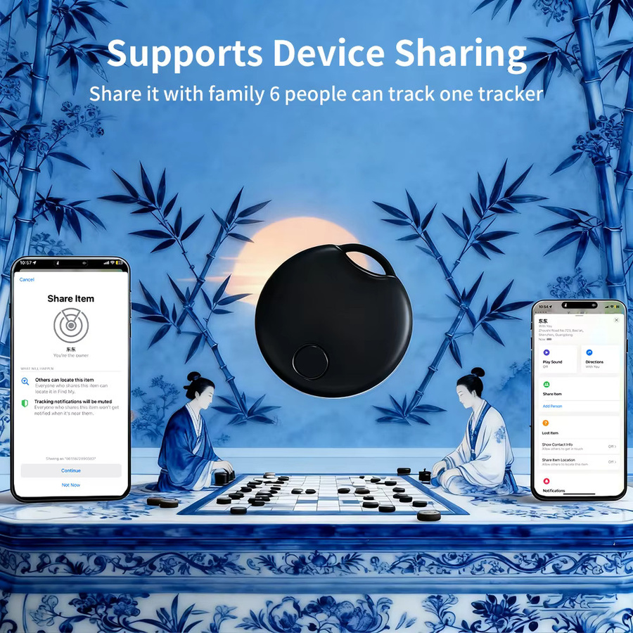 Vivilife Smart Tracker Schwarz für Apple Find My App zur Fernpositionierung und als Anti-Verlust-Ortungsgerät für iPhone und iOS - Bild 4