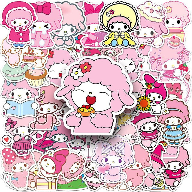 Sanrio My Sweet Piano Aufkleber, 10/30/50 Stück - Bild 1