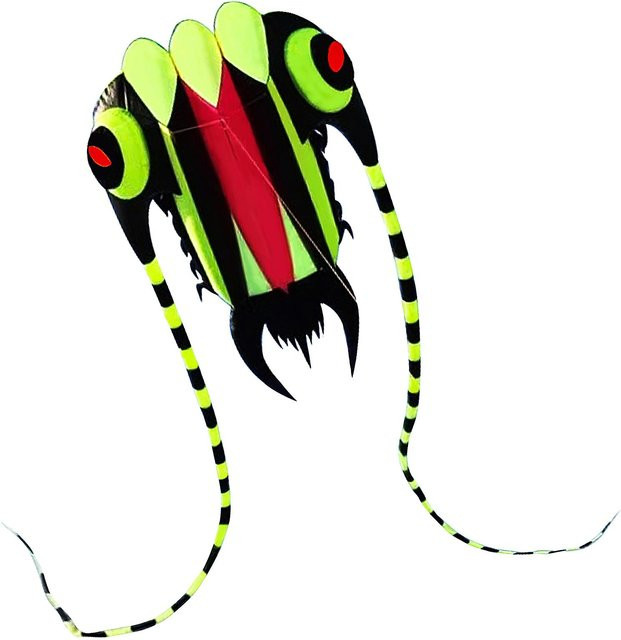 TOMTOP JMS 3D-Drachen, Parafoil-Riesendrachen, grün, Style A - Bild 1