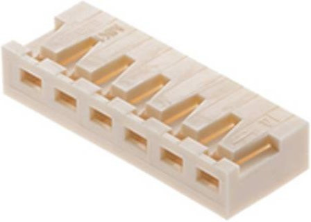 Molex Buchsengehäuse-Kabel beige, 15 Polzahl, Rastermaß: 2.50 mm - Bild 1