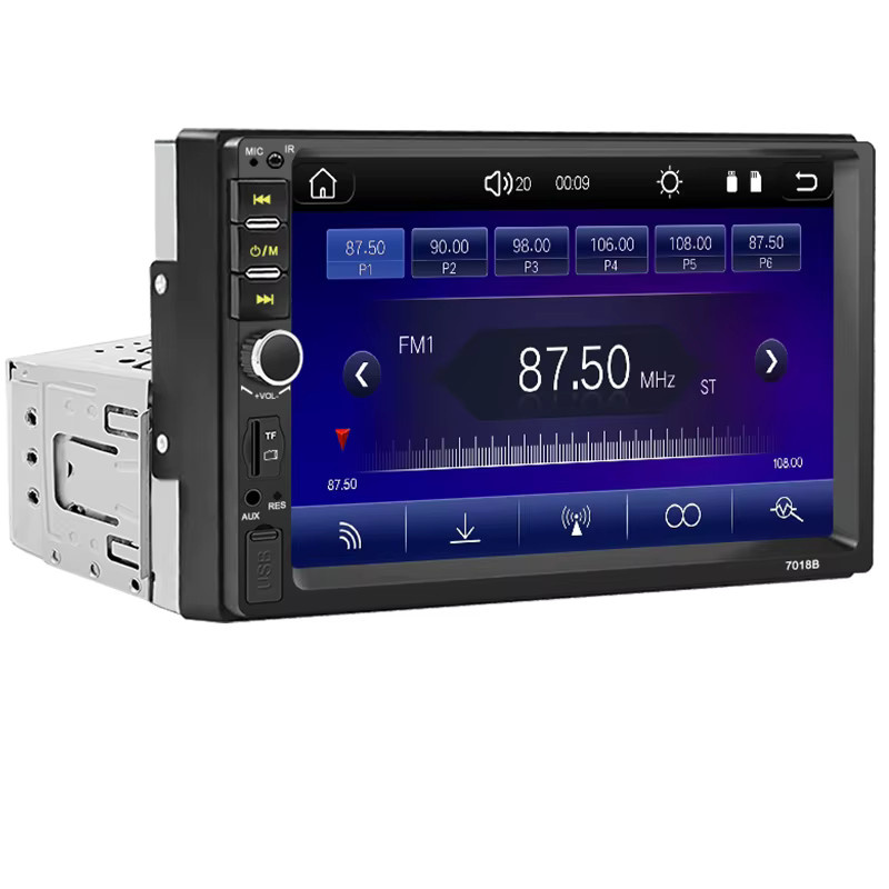 VENBES 7 Zoll Autoradio mit Bluetooth, Mirrorlink und Rückfahrkamera in Schwarz - Bild 7