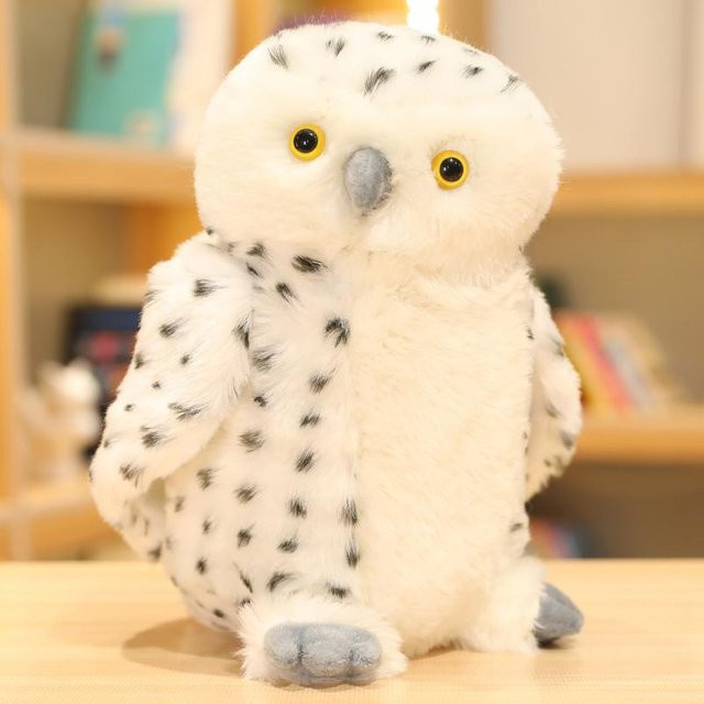 Eule, Stofftier, weiß, 50cm, ab 14 Jahre - Bild 1