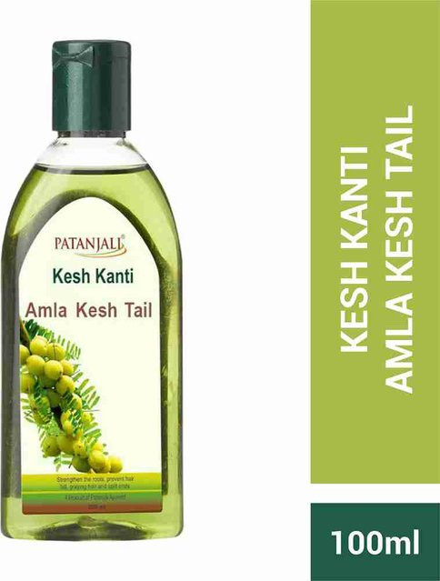 Patanjali Ayurved Kesh Kanti Amla Haaröl, 200 ml, mit Vitamin E - Bild 1