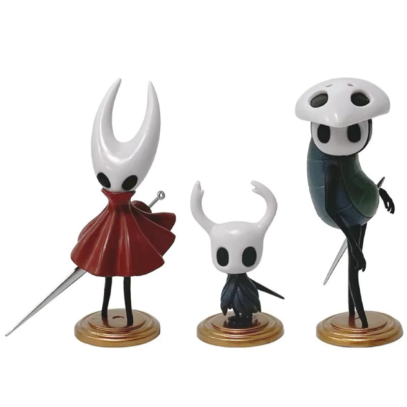 Potdemiel Hollow Knight Actionfiguren, 3-teiliges Set - Bild 2