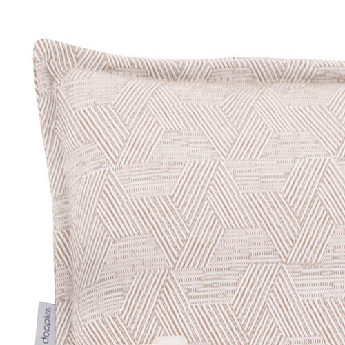 DOPPLER Auflage Art braun B/H/L: 48 x 6 x 119 cm aus Polyester und Baumwolle - Bild 2