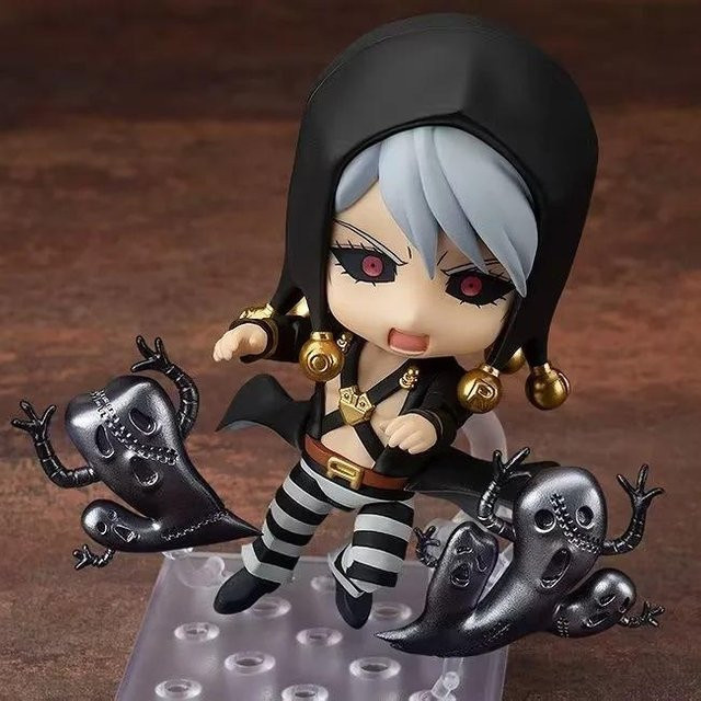 Yiran toy 1 JoJo's Bizarre Adventure Risotto Nero Golden Wind Chibi Actionfigur mit austauschbarem Gesicht - Bild 1