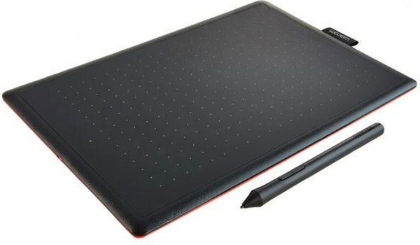 Wacom One by Wacom Grafik-Tablet mit Stift für Mac und PC, 2048 Druckstufen