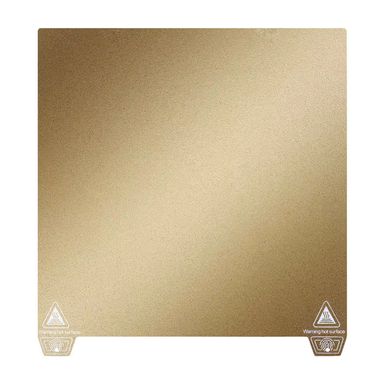 Sovol PEI-Bauplatte für SV05, SV06 Plus, SV07, SV01 und SV08 3D-Drucker, doppelseitig strukturiert, flexibel und abnehmbar, Farbe: Gold - Bild 3