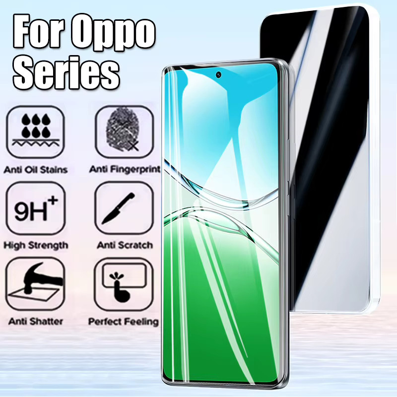 3er-Set gehärtetes Glas Displayschutzfolie für Oppo A5 5G, transparent, Vollabdeckung mit Fingerabdruck-Entsperrung und 9H Härtegrad - Bild 2