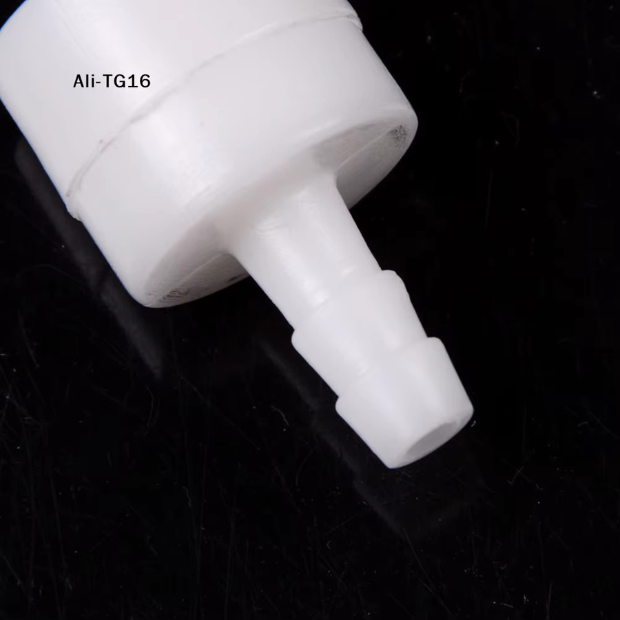 JETTING Einweg-Inline-Rückschlagventil für Kraftstoff, Diesel, Gas, Benzin und Luft, Weiß, 6mm 1/4" - Bild 2