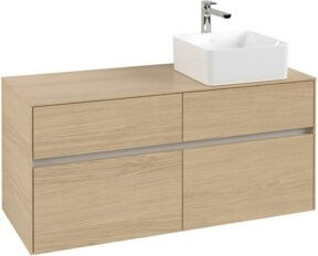 V&B Waschtischunterschrank Collaro Nordic Oak, B/T/H: 120 x 54,8 x 50 cm, WT rechts - Bild 1