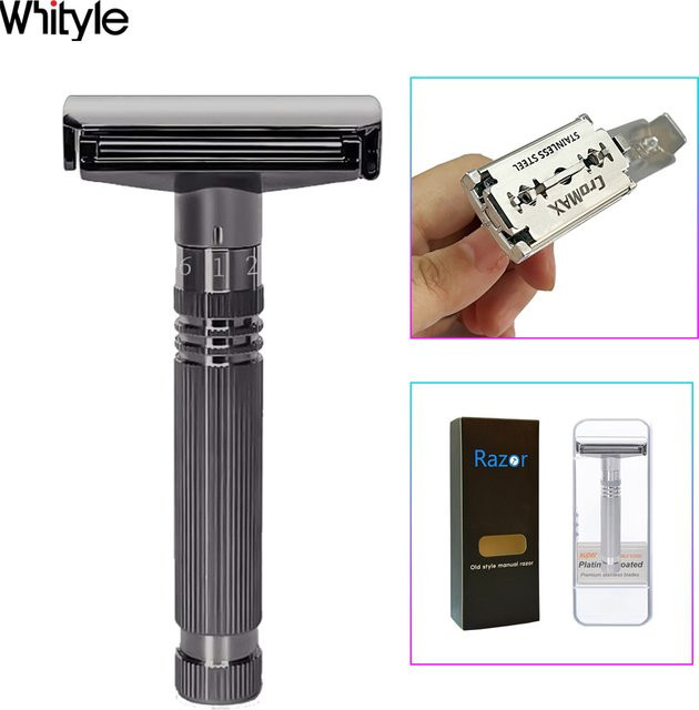 Whityle 09T-1 Glide 3.0 Pro Sicherheitsrasierer, Herren, Silver - Bild 1