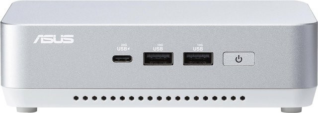 Asus NUC 14 Pro+ Kit RNUC14RVSU700002I Barebone Mini-PC mit Intel Core Ultra 7 155H, Intel Arc Graphics, Wi-Fi 6E und Bluetooth 5,3 in Weiß/Silber - Bild 1