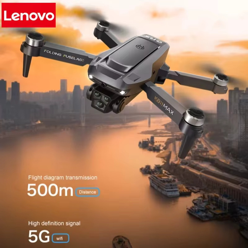 Lenovo K811 MAX Drohne mit GPS, 8K HD Dual Kamera, 5G und intelligenter Hindernisvermeidung, Brushless Quadcopter für Luftbildfotografie - Bild 3