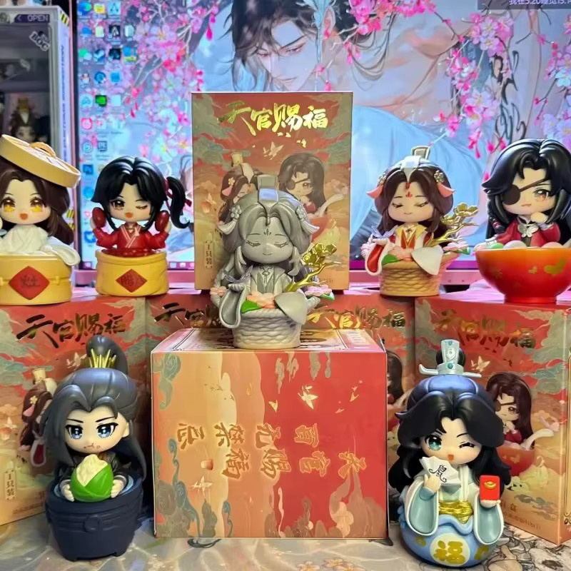 Heaven Official's Blessing Blind Box Figuren Set Bandai TGCF Xie Lian und Hua Cheng Sammelfiguren Multicolor - Bild 2
