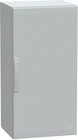Schneider Electric Polyestergehäuse Bodenstehend PLA in Grau mit Volltür, IP65, B/T/H: 100 x 50 x 42 cm - Bild 1