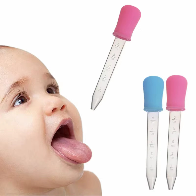 XUNYI Medikamentenspender für Babys und Kinder mit Nadel-Tropfer-Typ in Blau - Bild 1