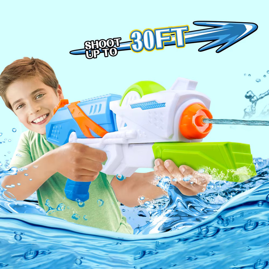 DIZ TOYS Wasserpistole mit Pumpmechanismus, 15,5-Zoll, Bunt / Mehrfarbig - Bild 2