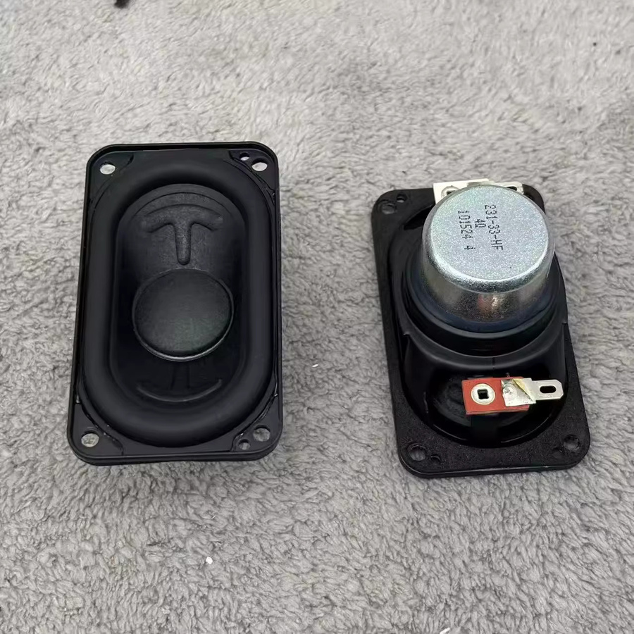 GHXAMP Rennstrecken-Lautsprecher für JBL FLIP Serie, 2 Stück, Schwarz, 4 Ohm 25W, Maße: 80 x 44 mm - Bild 2