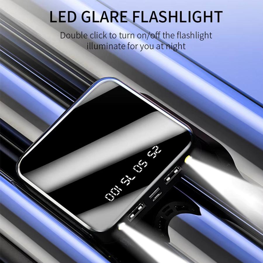occkic DIY 18650 Batteriegehäuse Set mit USB-C und Micro-USB Schnellladung sowie Dual-LED-Taschenlampe in Schwarz - Bild 5