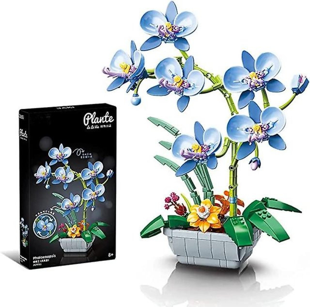 SICOMO Orchideen-Bausatz, Blau, ab 8 Jahren - Bild 1