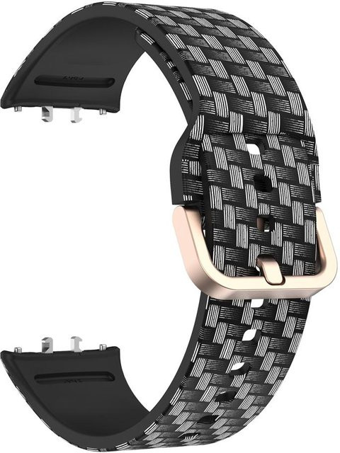 MY-CASE Uhrenarmband Silikon, Schwarz, Unisex - Bild 1