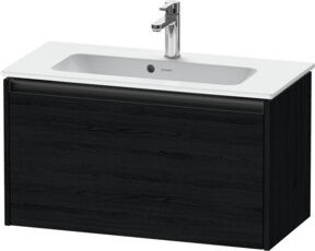 Duravit Waschtischunterschrank Ketho.2 Compact in Weiß, wandhängend mit 1 Auszug, B/H/T: 81 x 44 x 39 cm - Bild 1