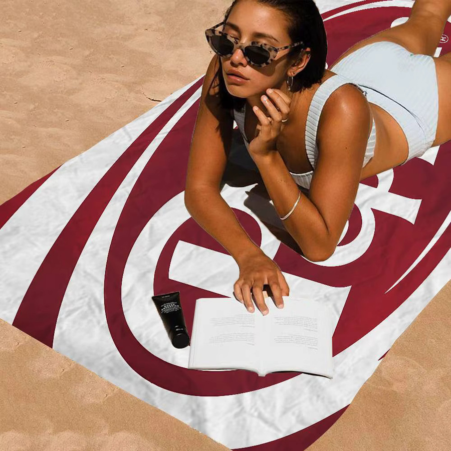 D-Dr P-Peppers Mikrofaser-Strandtuch Potdemiel, schnelltrocknendes Handtuch in Multicolour für Strand, Pool und Yoga - Bild 4