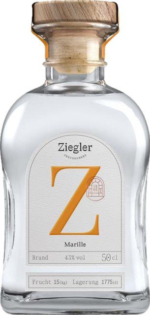 Ziegler Fruchtbrand, Österreich, 43% Vol., 0,5 l - Bild 1