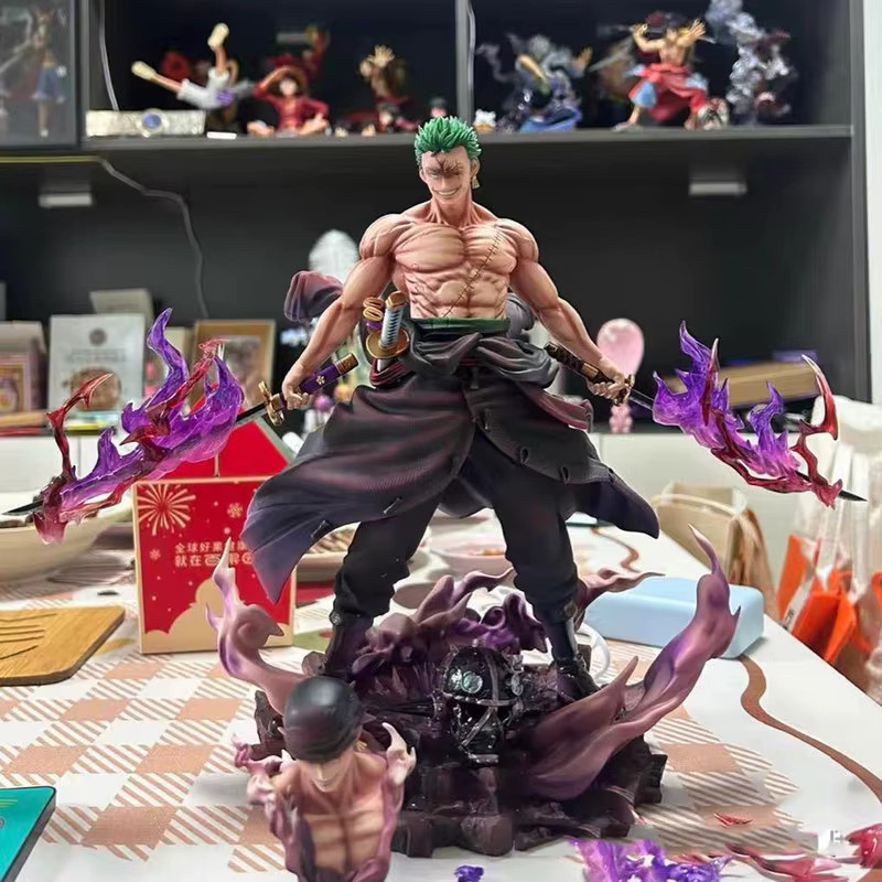 Bandai One Piece Roronoa Zoro Figur, PVC-Statue, Kunststoff - Bild 3