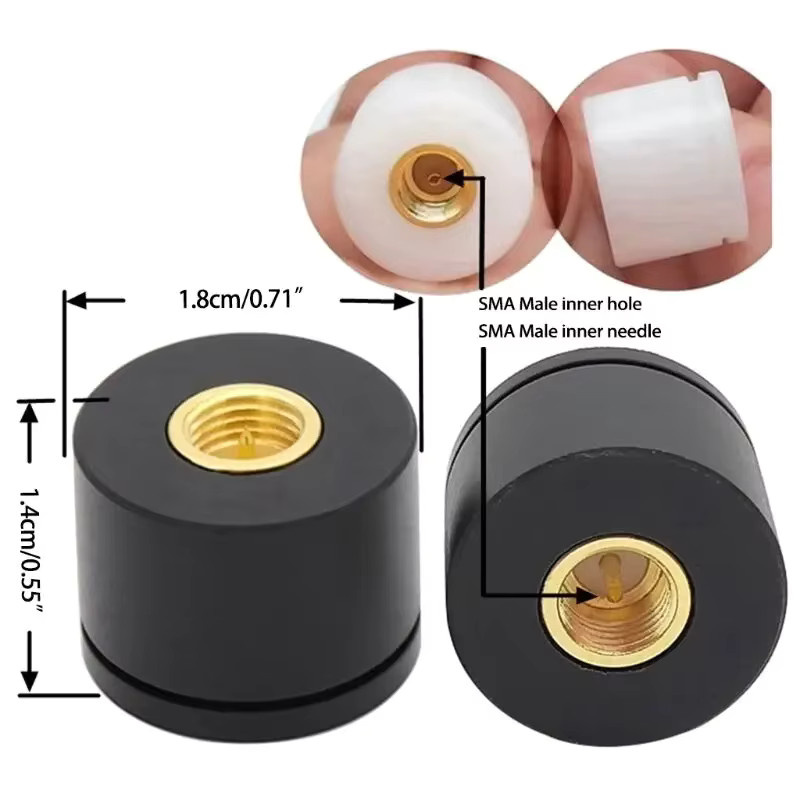 NOWEPOCH 2er-Set 2,4 GHz WIFI und Bluetooth Antenne mit 3dBi Verstärkung und RP SMA Stecker in Schwarz - Bild 3