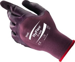 Ansell HyFlex 11-926 Nitrilhandschuh in Violett, Größe 8 - Bild 1