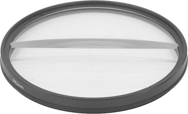 Igeteck Doppel-Halbmondprisma Spezialeffektfilter Kamera-Mittelfeldtrennungs-Dioptrienfilter 82mm grau - Bild 1