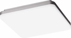 Performance In Lighting LED-Wand- und Deckenleuchte weiß quadratisch mit CCT 3000K/4000K - Bild 1
