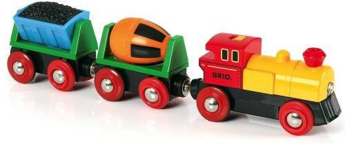 BRIO Zug mit Batterielok Spielfahrzeug ab 3 Jahren