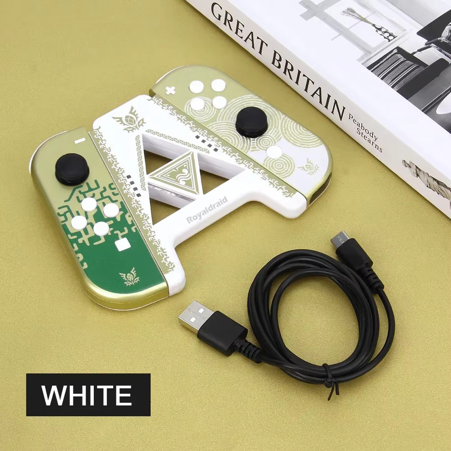 HeroAngel Joypad-Halterung für Nintendo Switch und OLED Limited Edition A-Form in Schwarz - Bild 2
