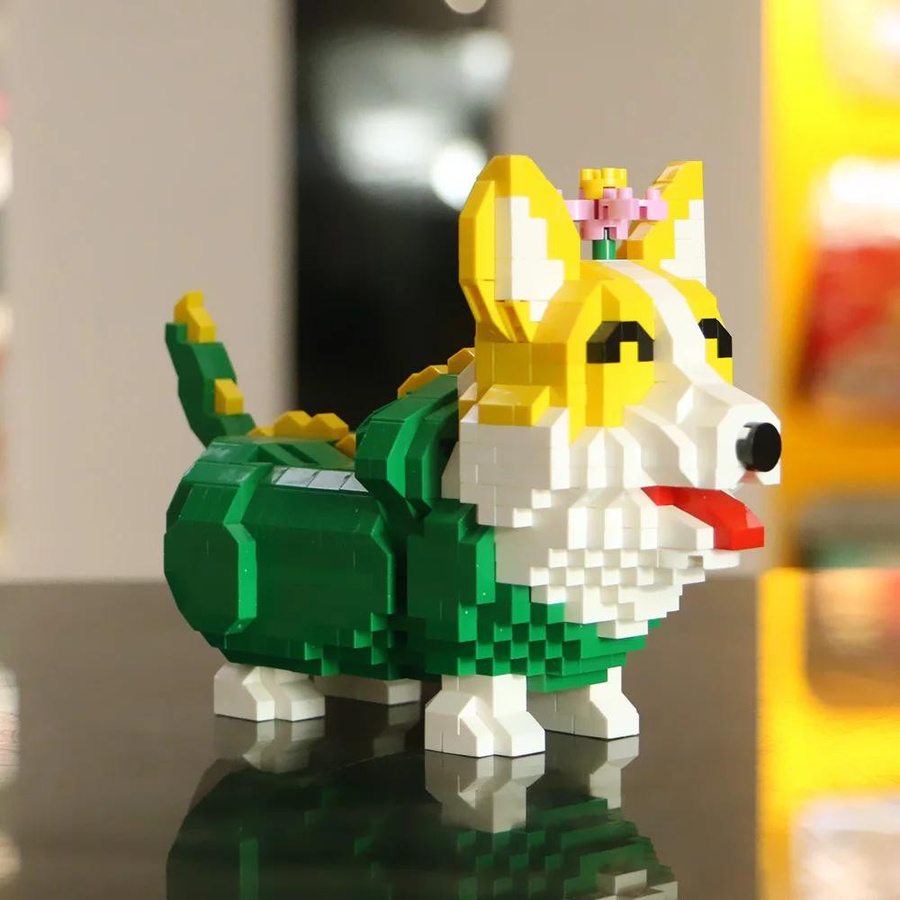 Linyi toy Bausteine Hunde, Tiere, ab 6 Jahren - Bild 4