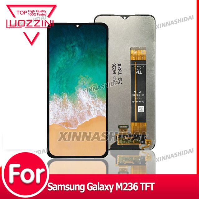 Samsung Galaxy M23 LCD-Touchscreen Digitizer Baugruppe mit TFT-Display in Schwarz - Bild 1