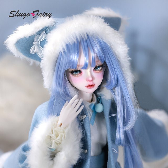 Shugafairy Sadie C 1/4 Ball Jointed Doll, Blaue Wasser-Meerjungfrau, Fantasy, Harz - Bild 1