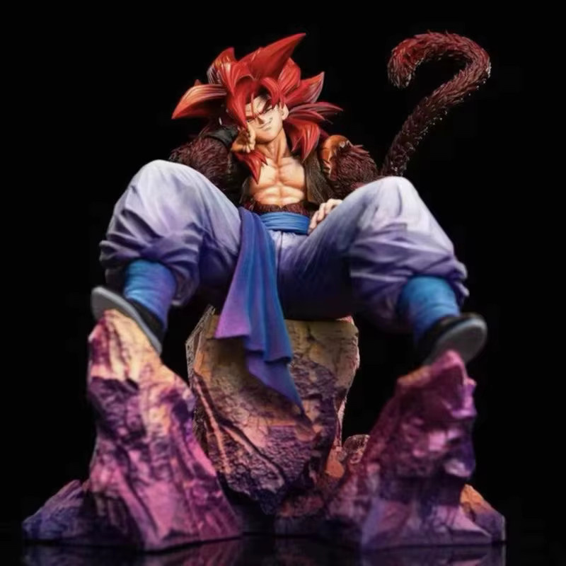 JG Studio Dragon Ball SSJ4 Gogeta Anime Actionfigur, Premium PVC Sammlerstatue, Einzelfigur - Bild 2