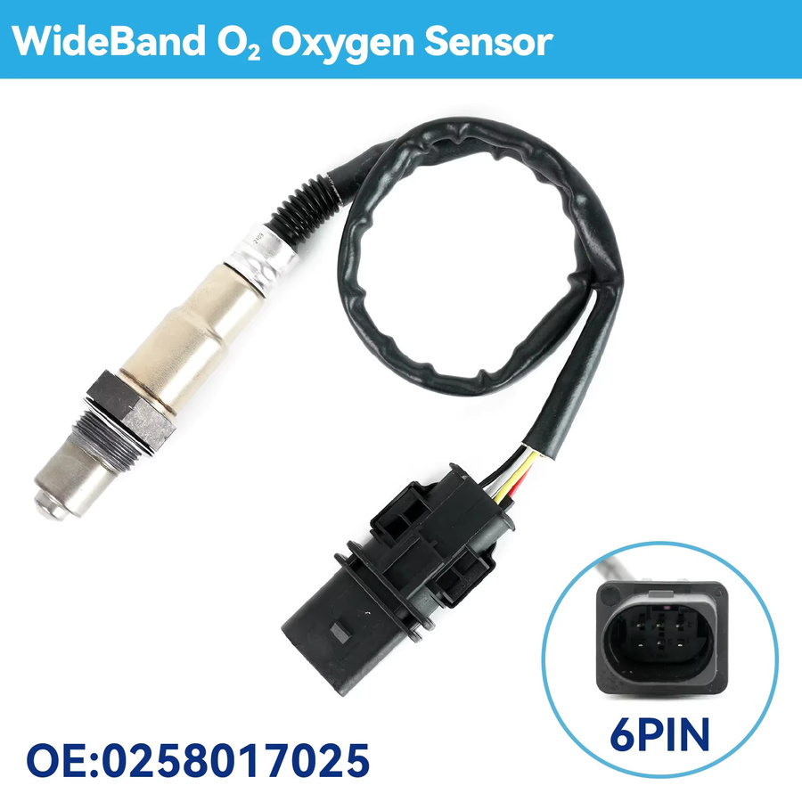 Bosch LSU4.9 O2 UEGO Breitband-Sauerstoffsensor Luft-Kraftstoff-Verhältnis-Sensor in Silber - Bild 2