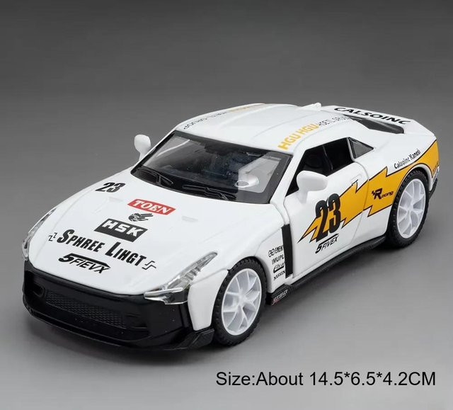 Linyi toy car Gtr Auto Modell Spielzeug, 1:32 Skala, ab 14 Jahren - Bild 1