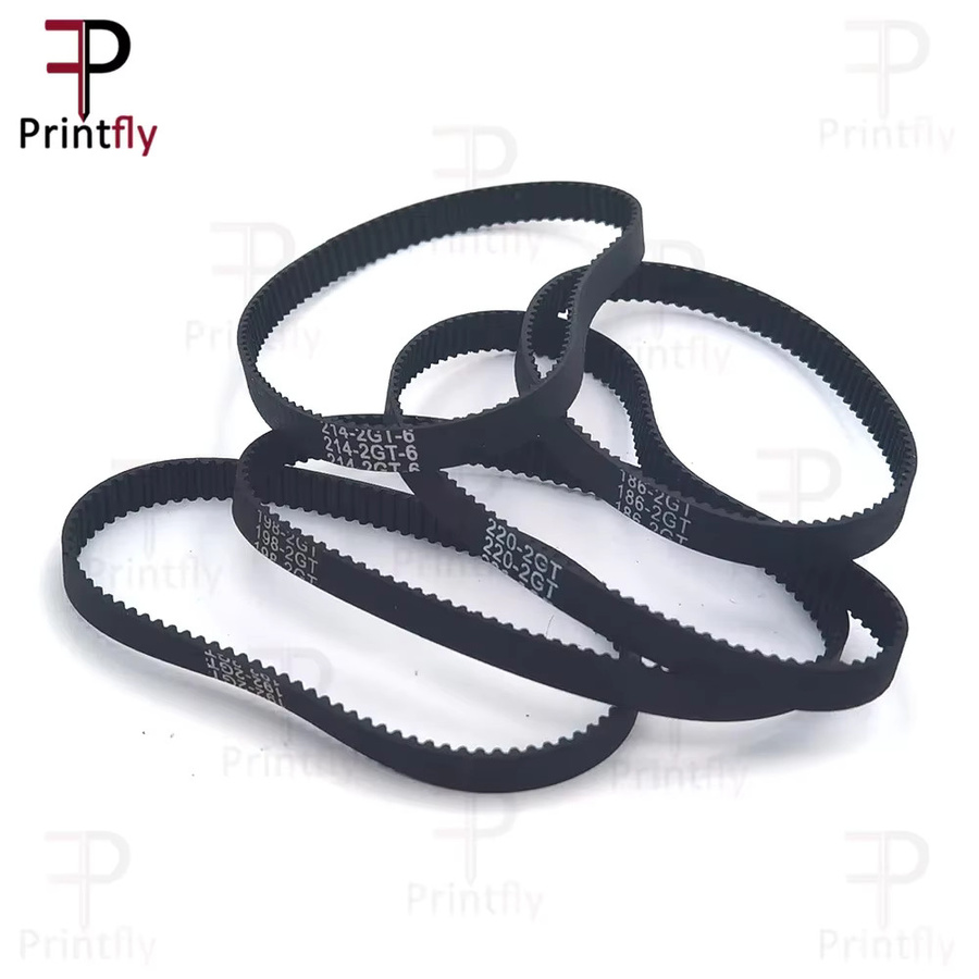 Printfly GT2 Zahnriemen in Schwarz mit einer Breite von 6 mm - Bild 2