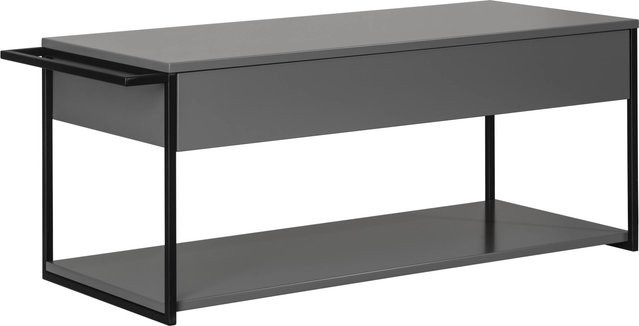 Fackelmann Waschtischunterschrank New York Grau mit 1 Schublade, B/T/H: 108,5 x 47,5 x 44,1 cm - Bild 1