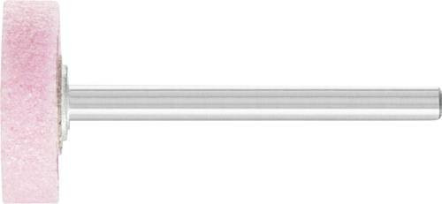 PFERD STEEL EDGE Schleifstift Zylinder A80 für Stahl und Stahlguss, Durchmesser: 16 mm, Länge: 4 mm, Schaft-Durchmesser: 3 mm, 10 Stück, Farbe: Pink - Bild 1