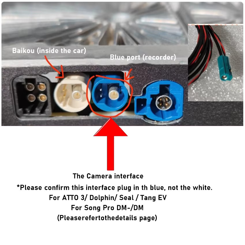 CARBAOHUI Dashcam mit ADAS für BYD Dolphin Seal Act 3 Atto 3 Yuan Song Tang EV als Original Zubehör - Bild 4