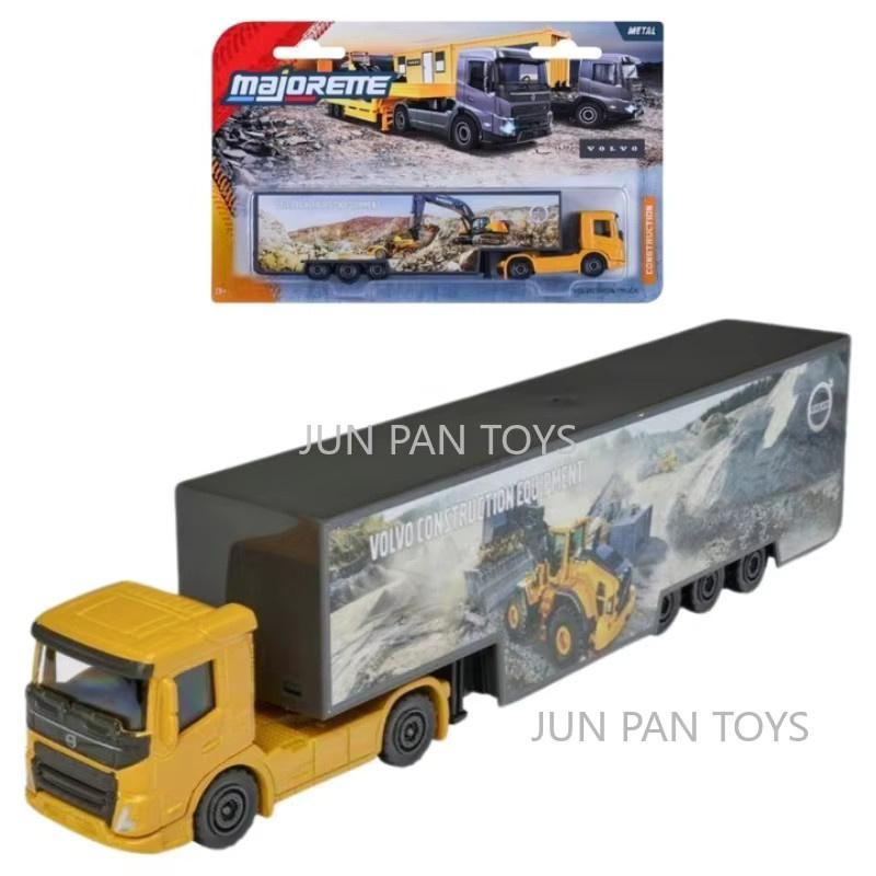 Majorette Volvo Transporter, Spielzeugauto, Metall, 1:64, Gelb - Bild 2