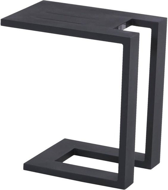 Hartman Tim Beistelltisch aus Aluminium in Schwarz, B/T: 30 x 50 cm - Bild 1
