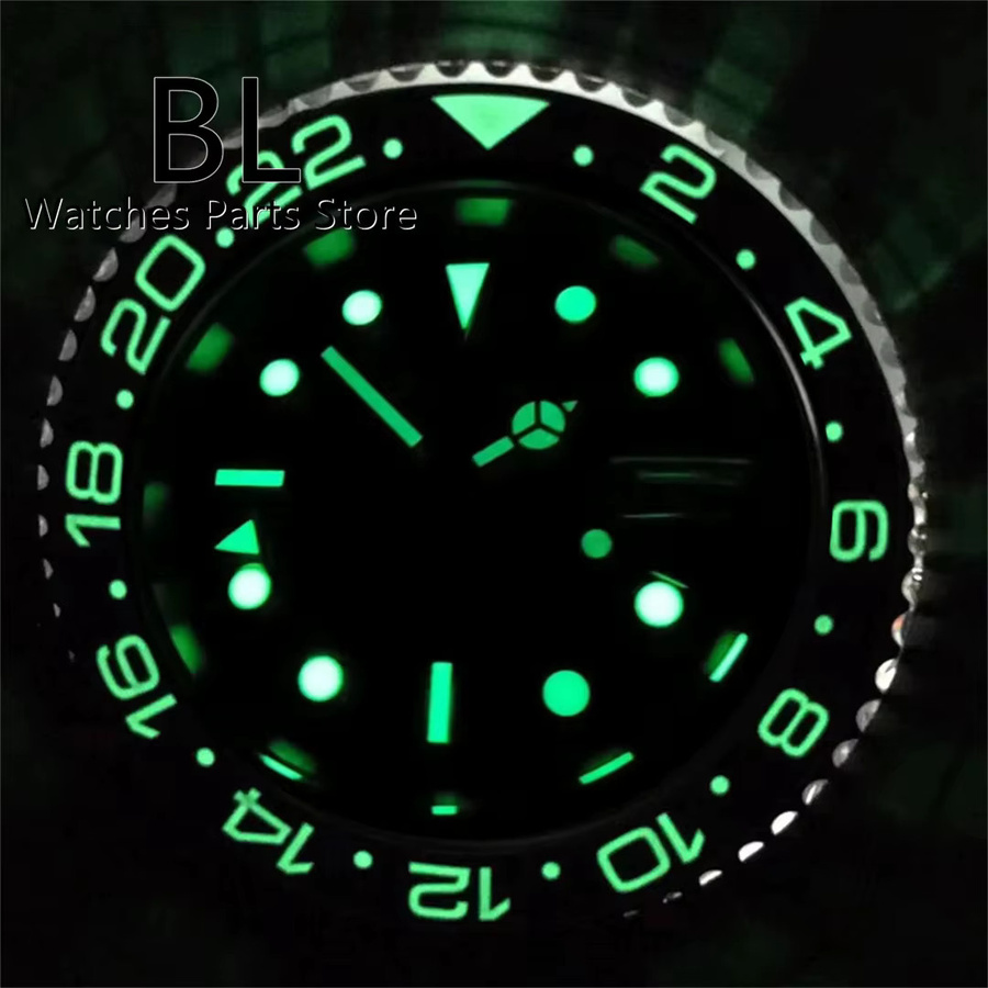 Bliger Armbanduhr Edelstahl, Schwarz, Saphirglas, 43 mm, Herren - Bild 2